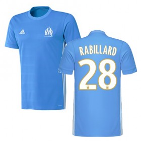 Camisolas de Futebol Olympique de Marseille ANTOINE RABILLARD Equipamento Alternativa 2017/18 Manga Curta