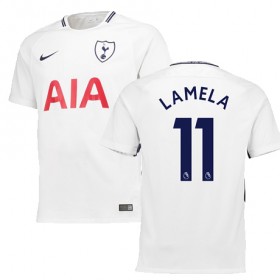 Camisolas de Futebol Tottenham Hotspur LAMELA Equipamento Principal 2017/18 Manga Curta