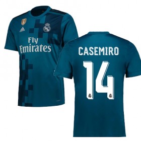 Camisolas de Futebol Real Madrid CASEMIRO Equipamento 3ª 2017/18 Manga Curta