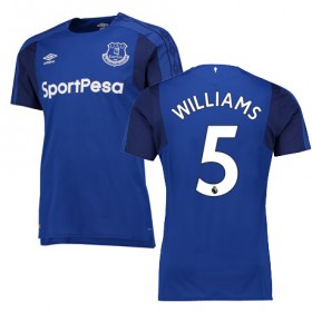 Camisolas de Futebol Everton WILLIAMS Equipamento Principal 2017/18 Manga Curta
