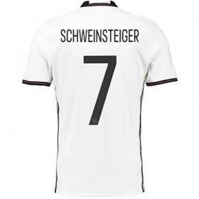 Camisolas de Futebol Alemanha BASTIAN SCHWEINSTEIGER Equipamento Principal Euro 2016