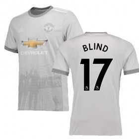 Camisolas de Futebol Manchester United BLIND Equipamento 3ª 2017/18 Manga Curta