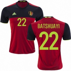 Camisolas de Futebol Bélgica MICHY BATSHUAYI Equipamento Principal Euro 2016