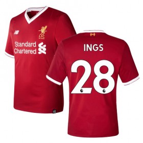 Camisolas de Futebol Liverpool INGS Equipamento Principal 2017/18 Manga Curta