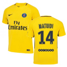 Camisolas de Futebol Paris Saint-Germain BLAISE MATUIDI Equipamento Alternativa 2017/18 Manga Curta