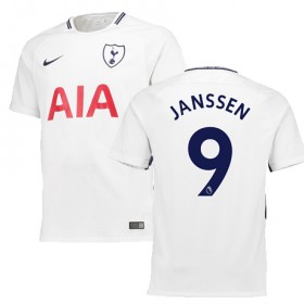 Camisolas de Futebol Tottenham Hotspur JANSSEN Equipamento Principal 2017/18 Manga Curta