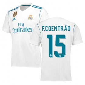 Camisolas de Futebol Real Madrid F COENTRAO Equipamento Principal 2017/18 Manga Curta