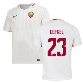Camisolas de Futebol AS Roma DEFREL Equipamento Alternativa 2017/18 Manga Curta