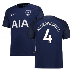 Camisolas de Futebol Tottenham Hotspur ALDERWEIRELD Equipamento Alternativa 2017/18 Manga Curta