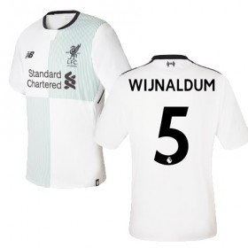 Camisolas de Futebol Liverpool WIJNALDUM Equipamento Alternativa 2017/18 Manga Curta