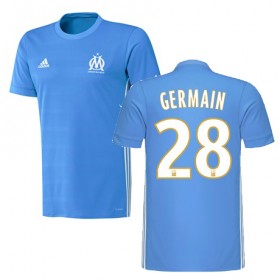 Camisolas de Futebol Olympique de Marseille GERMAIN Equipamento Alternativa 2017/18 Manga Curta