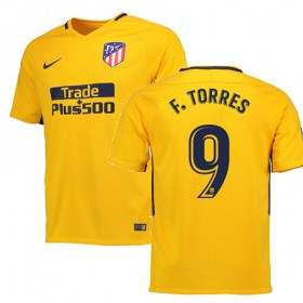 Camisolas de Futebol Atlético Madrid F TORRES Equipamento Alternativa 2017/18 Manga Curta