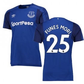Camisolas de Futebol Everton FUNES MORI Equipamento Principal 2017/18 Manga Curta