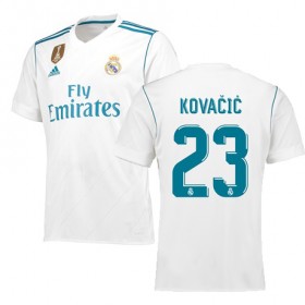Camisolas de Futebol Real Madrid KOVACIC Equipamento Principal 2017/18 Manga Curta