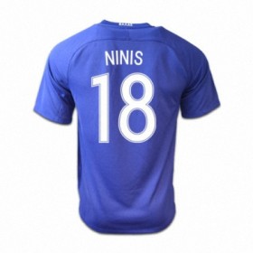 Camisolas de Futebol Grécia SOTIRIS NINIS Equipamento Alternativa 2016/17 Manga Curta
