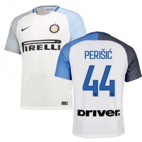 Camisolas de Futebol Inter de Milão PERISIC Equipamento Alternativa 2017/18 Manga Curta
