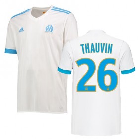 Camisolas de Futebol Olympique de Marseille FLORIAN THAUVIN Equipamento Principal 2017/18 Manga Curta