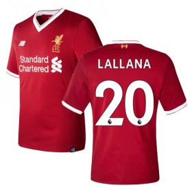 Camisolas de Futebol Liverpool LALLANA Equipamento Principal 2017/18 Manga Curta