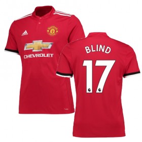 Camisolas de Futebol Manchester United BLIND Equipamento Principal 2017/18 Manga Curta