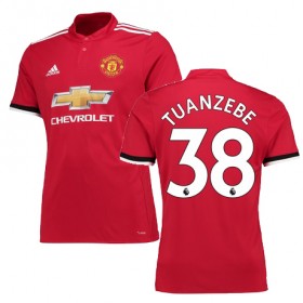 Camisolas de Futebol Manchester United TUANZEBE Equipamento Principal 2017/18 Manga Curta
