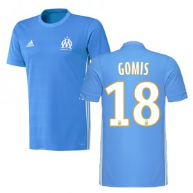 Camisolas de Futebol Olympique de Marseille BAFETIMBI GOMIS Equipamento Alternativa 2017/18 Manga Curta
