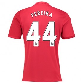 Camisolas de Futebol Manchester United PEREIRA Equipamento Principal 2017/18 Manga Curta