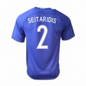 Camisolas de Futebol Grécia GIOURKAS SEITARIDIS Equipamento Alternativa 2016/17 Manga Curta