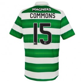 Camisolas de Futebol Celtic KRIS COMMONS Equipamento Principal 2017/18 Manga Curta