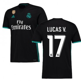 Camisolas de Futebol Real Madrid LUCAS V Equipamento Alternativa 2017/18 Manga Curta