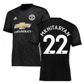 Camisolas de Futebol Manchester United MKHITARYAN Equipamento Alternativa 2017/18 Manga Curta