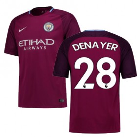 Camisolas de Futebol Manchester City DENAYER Equipamento Alternativa 2017/18 Manga Curta
