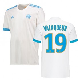 Camisolas de Futebol Olympique de Marseille WILLIAM VAINQUEUR Equipamento Principal 2017/18 Manga Curta