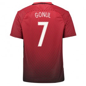 Camisolas de Futebol Turquia GOKHAN GONOL Equipamento Principal Euro 2016