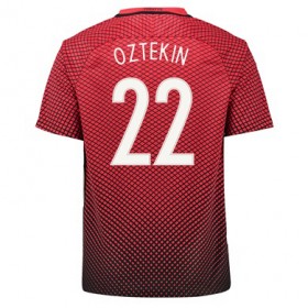 Camisolas de Futebol Turquia YASIN OZTEKIN Equipamento Principal Euro 2016