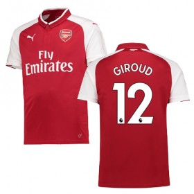 Camisolas de Futebol Arsenal GIROUD Equipamento Principal 2017/18 Manga Curta