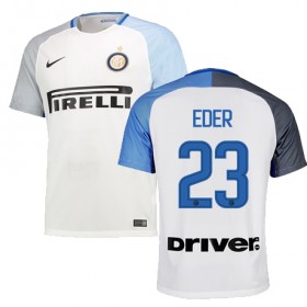 Camisolas de Futebol Inter de Milão EDER Equipamento Alternativa 2017/18 Manga Curta