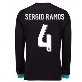 Camisolas de Futebol Real Madrid Sergio Ramos 4 Equipamento Alternativa 2017/18 Manga Comprida
