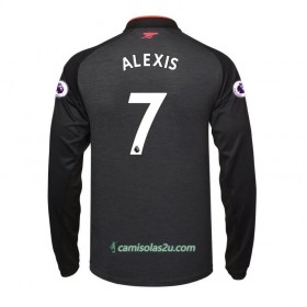 Camisolas de Futebol Arsenal Alexis Sanchez 7 Equipamento 3ª 2017/18 Manga Comprida