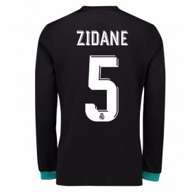 Camisolas de Futebol Real Madrid Zidane 5 Equipamento Alternativa 2017/18 Manga Comprida