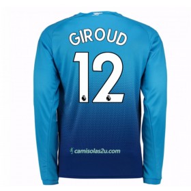 Camisolas de Futebol Arsenal Olivier Giroud 12 Equipamento Alternativa 2017/18 Manga Comprida