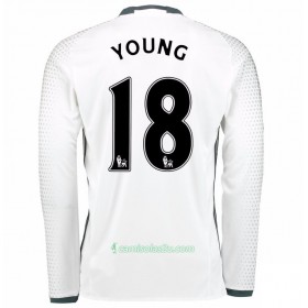 Camisolas de Futebol Manchester United Ashley Young 18 Equipamento 3ª 2017/18 Manga Comprida
