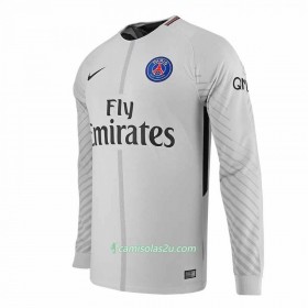Camisolas de Futebol Paris Saint-Germain Guarda Redes Equipamento Principal 2017/18 Manga Comprida