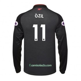 Camisolas de Futebol Arsenal Mesut Ozil 11 Equipamento 3ª 2017/18 Manga Comprida