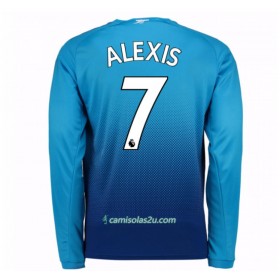 Camisolas de Futebol Arsenal Alexis Sanchez 7 Equipamento Alternativa 2017/18 Manga Comprida