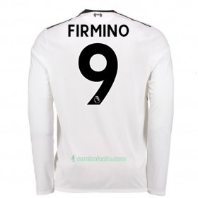Camisolas de Futebol Liverpool Roberto Firmino 9 Equipamento Alternativa 2017/18 Manga Comprida