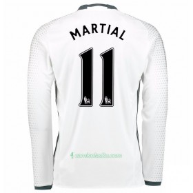 Camisolas de Futebol Manchester United Anthony Martial 11 Equipamento 3ª 2017/18 Manga Comprida
