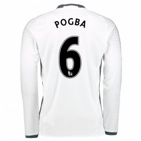 Camisolas de Futebol Manchester United Paul Pogba 6 Equipamento 3ª 2017/18 Manga Comprida