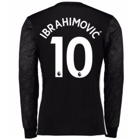 Camisolas de Futebol Manchester United Ibrahimovic 10 Equipamento Alternativa 2017/18 Manga Comprida