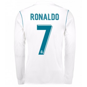 Camisolas de Futebol Real Madrid Cristiano Ronaldo 7 Equipamento Principal 2017/18 Manga Comprida