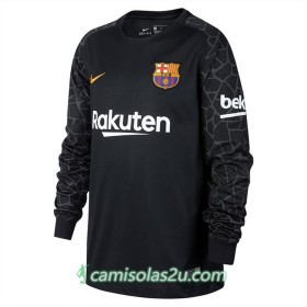 Camisolas de Futebol Barcelona Guarda Redes Equipamento Alternativa 2017/18 Manga Comprida